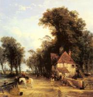 Thomas Creswick - The Nearest Way in Summer